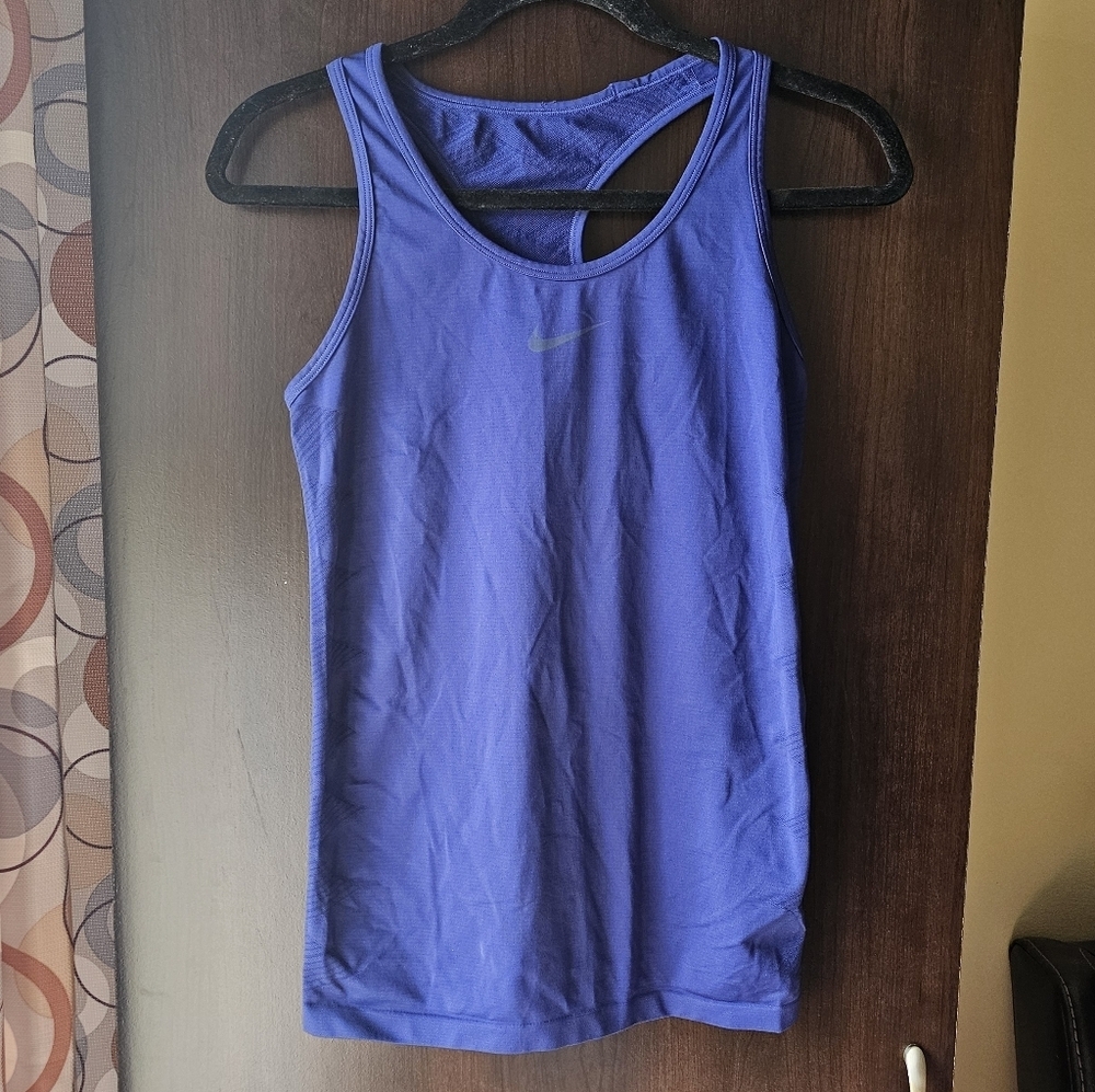 Nike Women's Athletic Blue Tank Top